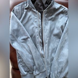 Zara mens suede jacket